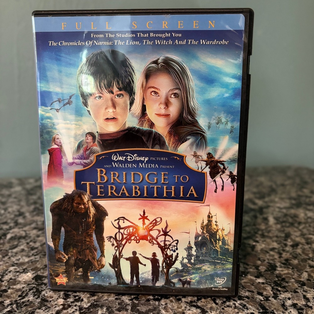 Bridge to Terabithia DVD 2007 Walt Disney Full Screen Josh Hutcherson Disney